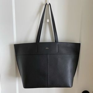 APC “Totally” leather tote bag
